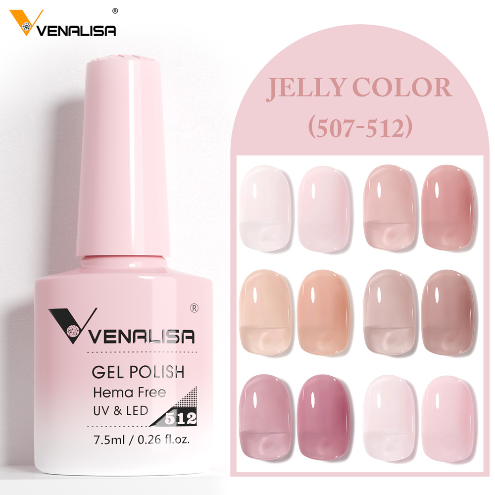 Glitter Nail Gel Polish Full Coverage Soak-Off UV LED Collection