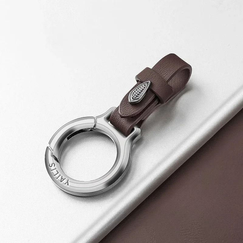 Simplicity Car Moto Keychain with Multifunction Buckle and Heavy Duty Key Ring