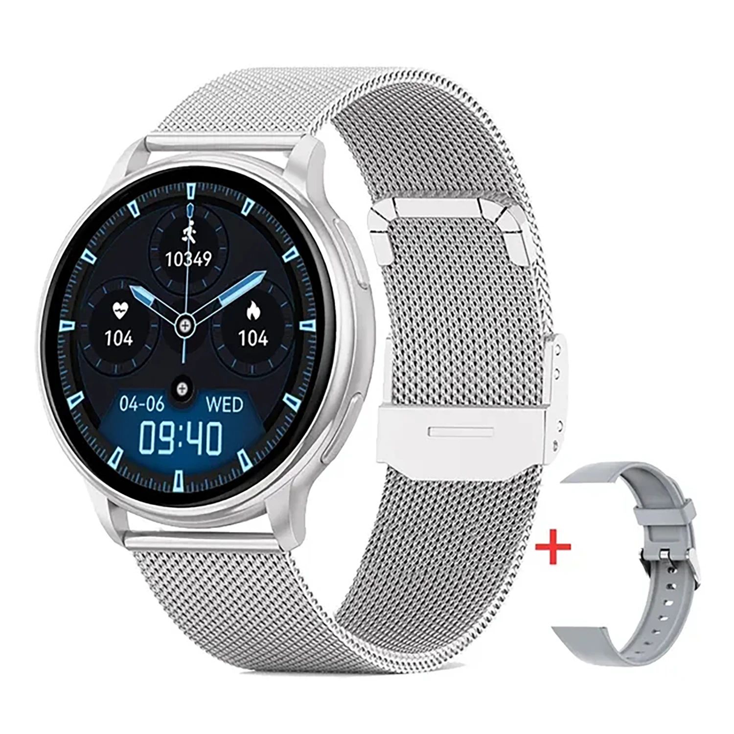 Bluetooth Calling Smart Watch Heart Rate SpO2 Waterproof Fitness Tracker