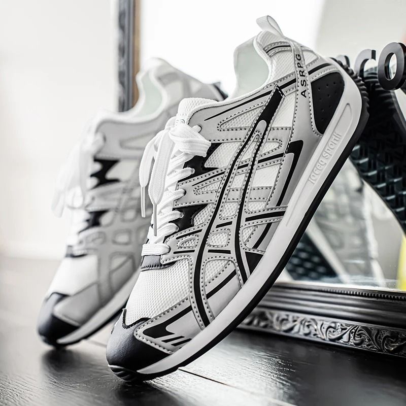 Mens Casual Breathable Low Top Sneakers