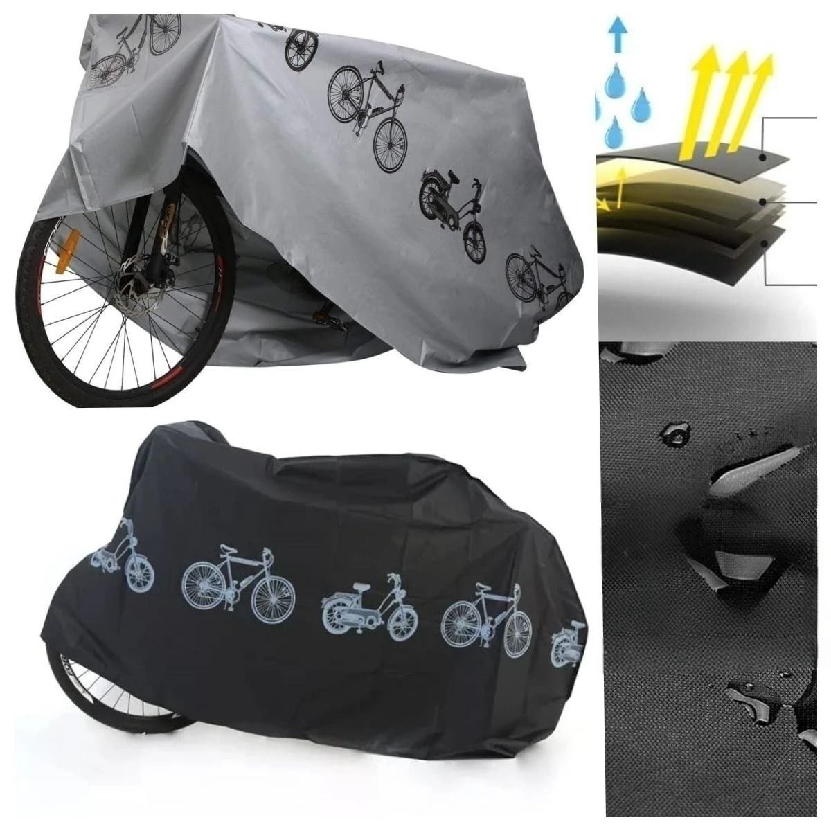 Waterproof Bicycle Rain Cover for Outdoor Protection