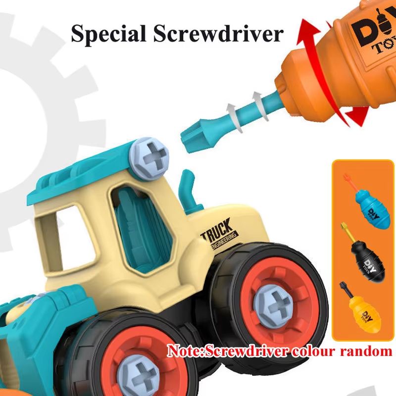 Kids DIY Engineering Truck and Tool Set