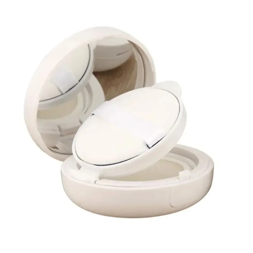 Empty Air Cushion Puff Compact Case with Mirror and Sponge