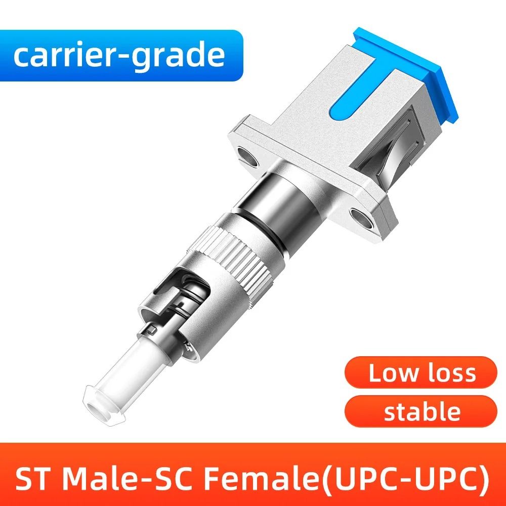 Fiber Optic Male to Female Hybrid Adapter