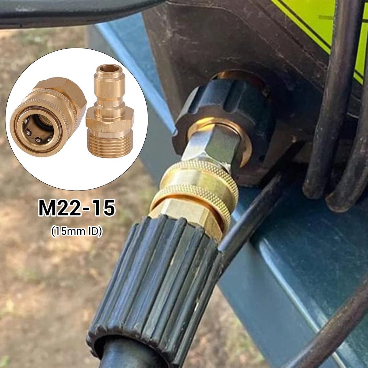 Pressure Washer Adapter Set Quick Connect Hose Kit