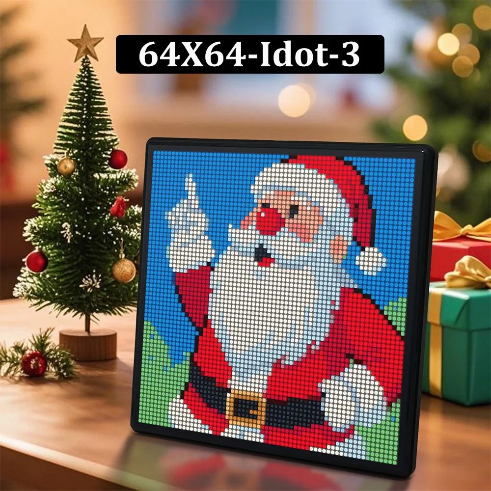 DIY LED Pixel Display RGB Panel Lamp Programmable Pixel Art Digital Screen
