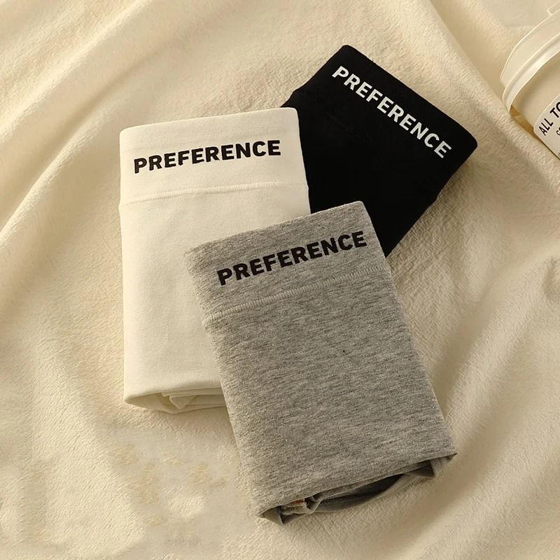 3 Pack High Waist Cotton Panties Comfortable Breathable Womens Underwear Briefs
