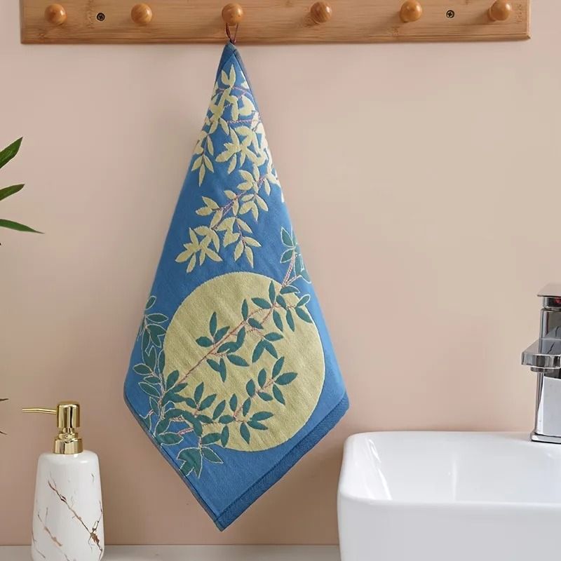 Cotton Gauze Kitchen Towel 34 x 40 cm 4 Layer Quick Dry Dish Cloth