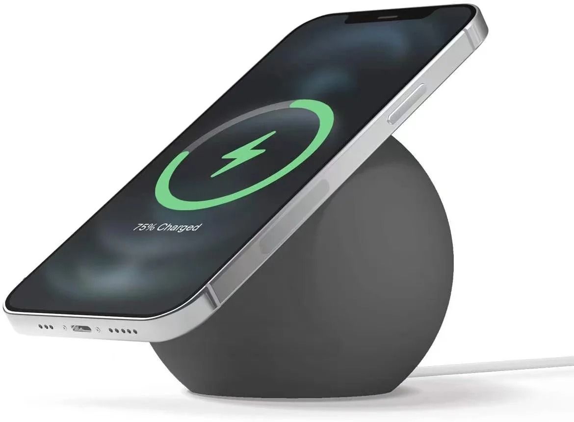 Round Silicone Magnetic Wireless Charging Stand