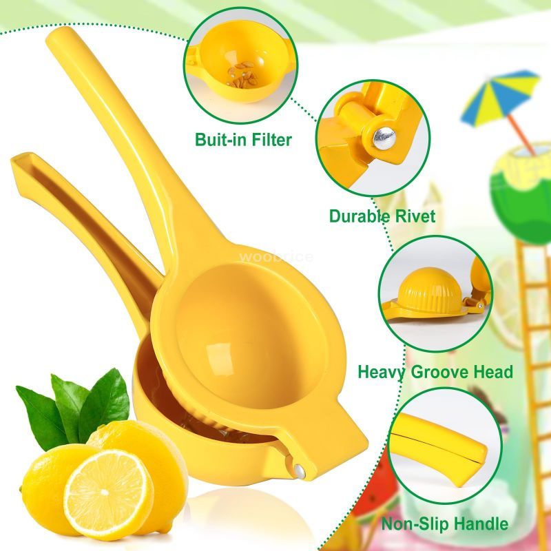 Manual Lemon Clip, Creative Kitchen Gadget, Colorful Manual Lemon Juicer, Mini Home Portable Lemon Clip Easy Lemon Juice