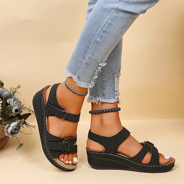 Summer Comfort Wedge Sandals for Women Lightweight Non Slip Platform Shoes