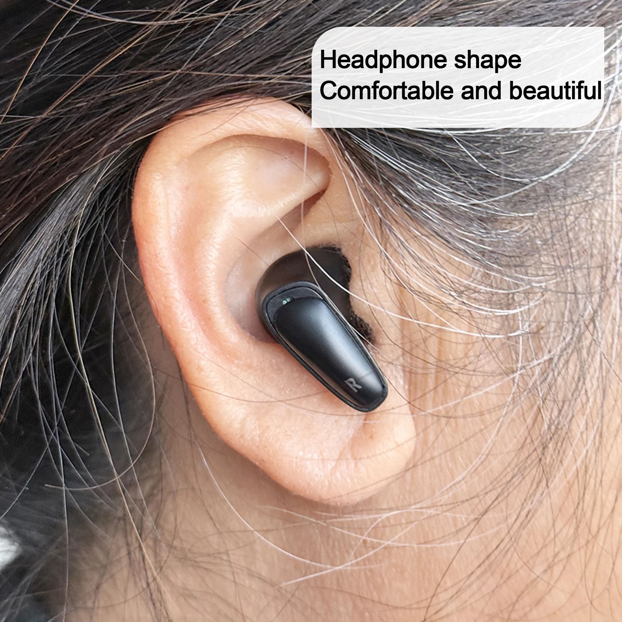 Rechargeable Digital Hearing Amplifiers - Sleek TWS Design for Mild to Moderate Loss