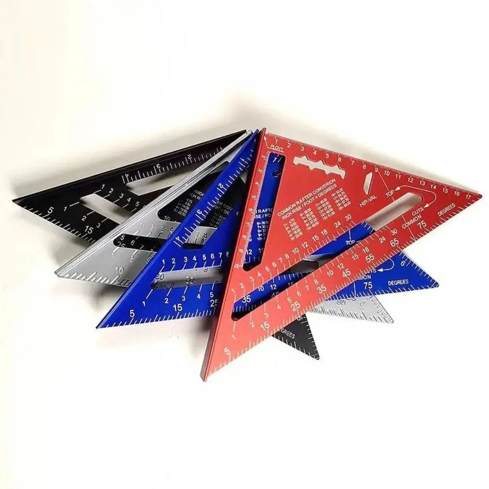 7 Inch Aluminium Alloy Triangle Ruler Speed Square