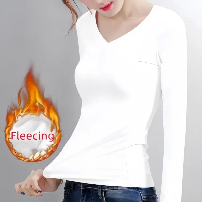 Womens Thermal Turtleneck Long Sleeve Base Layer Shirt Winter Warm Top