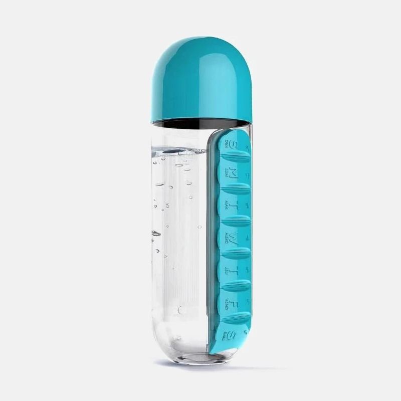 2-in-1 Integrated Hydration and Medication Management Shield