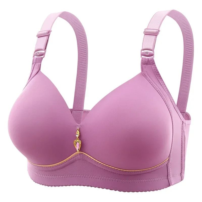 Wire Free Breathable Bra for Women Comfortable Plus Size Support Bra