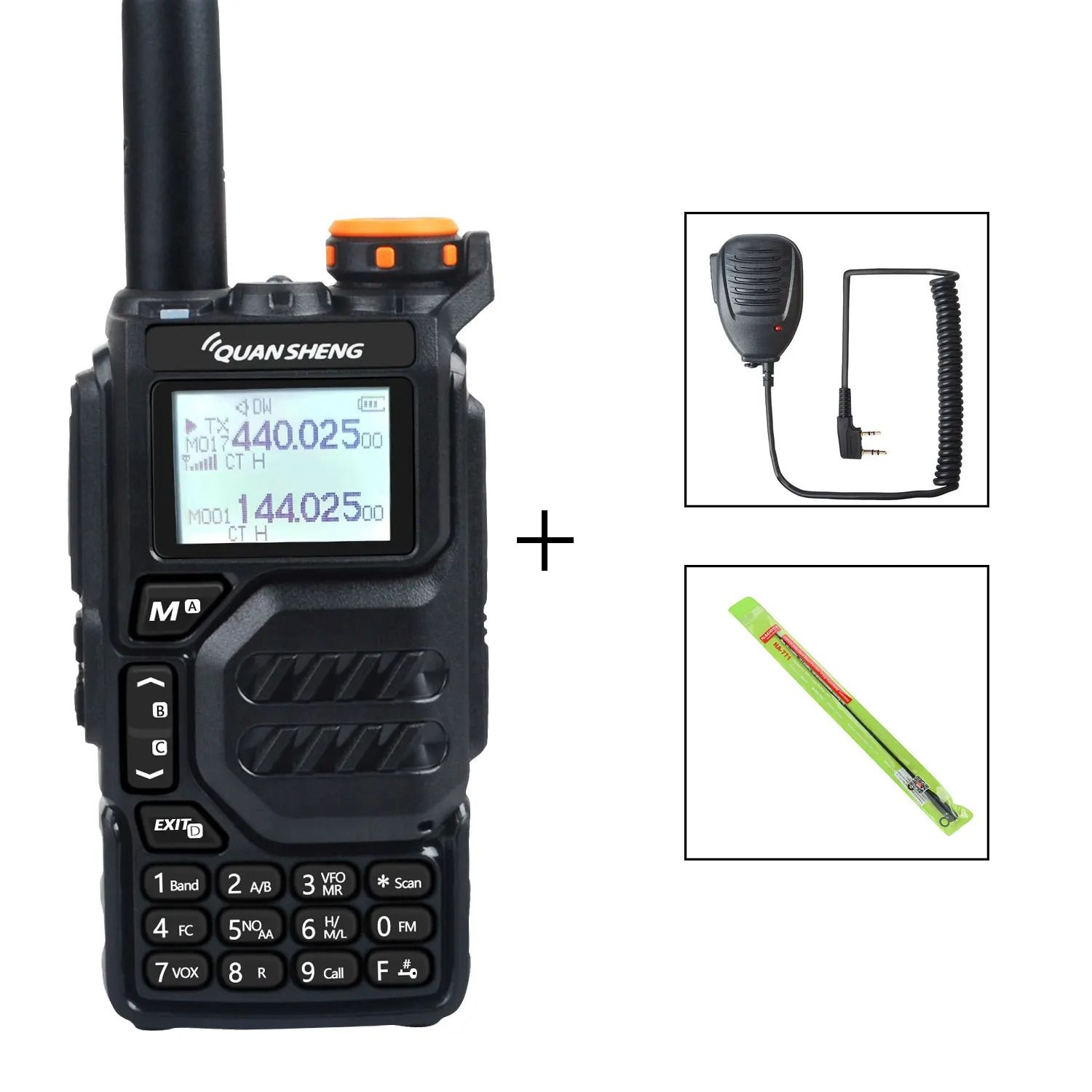 Quansheng UV-K5 Multi-Band Walkie Talkie – Professional 5W Two-Way Radio