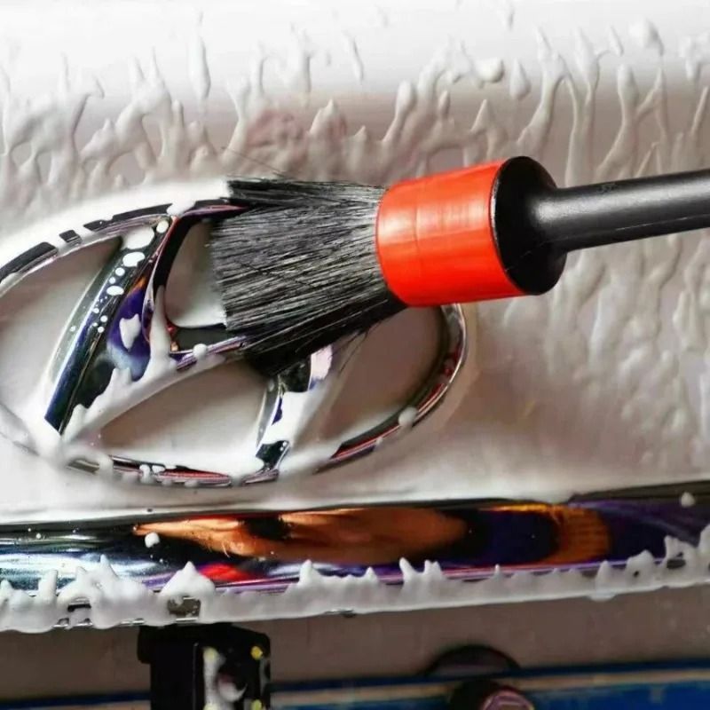 6-Piece Premium Fiber Car Detailing Brush Set