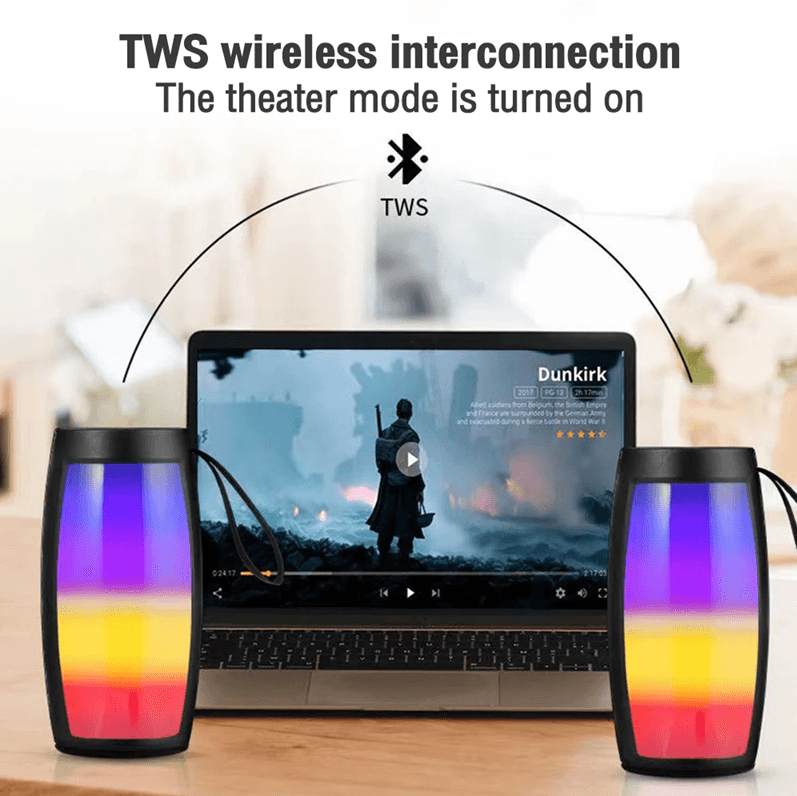 SonicWave S12 Wireless Bluetooth Speaker with Deep Bass