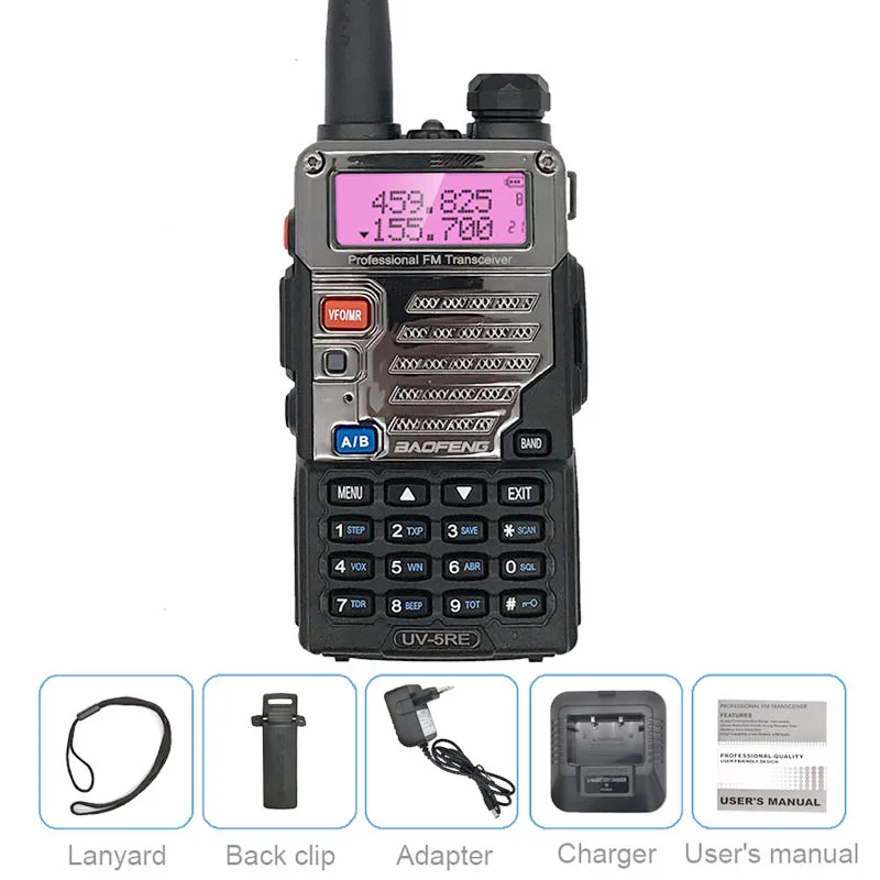 Baofeng UV Handheld Two Way Radio VHF UHF Transceiver