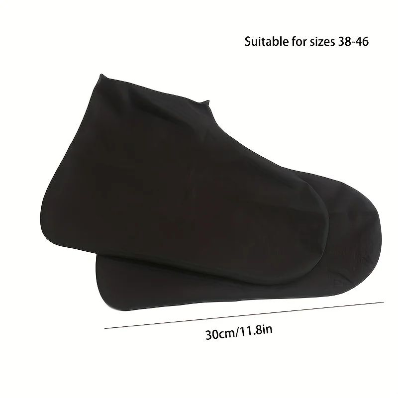 Reusable Waterproof Silicone Shoe Covers Non Slip Rain Protection