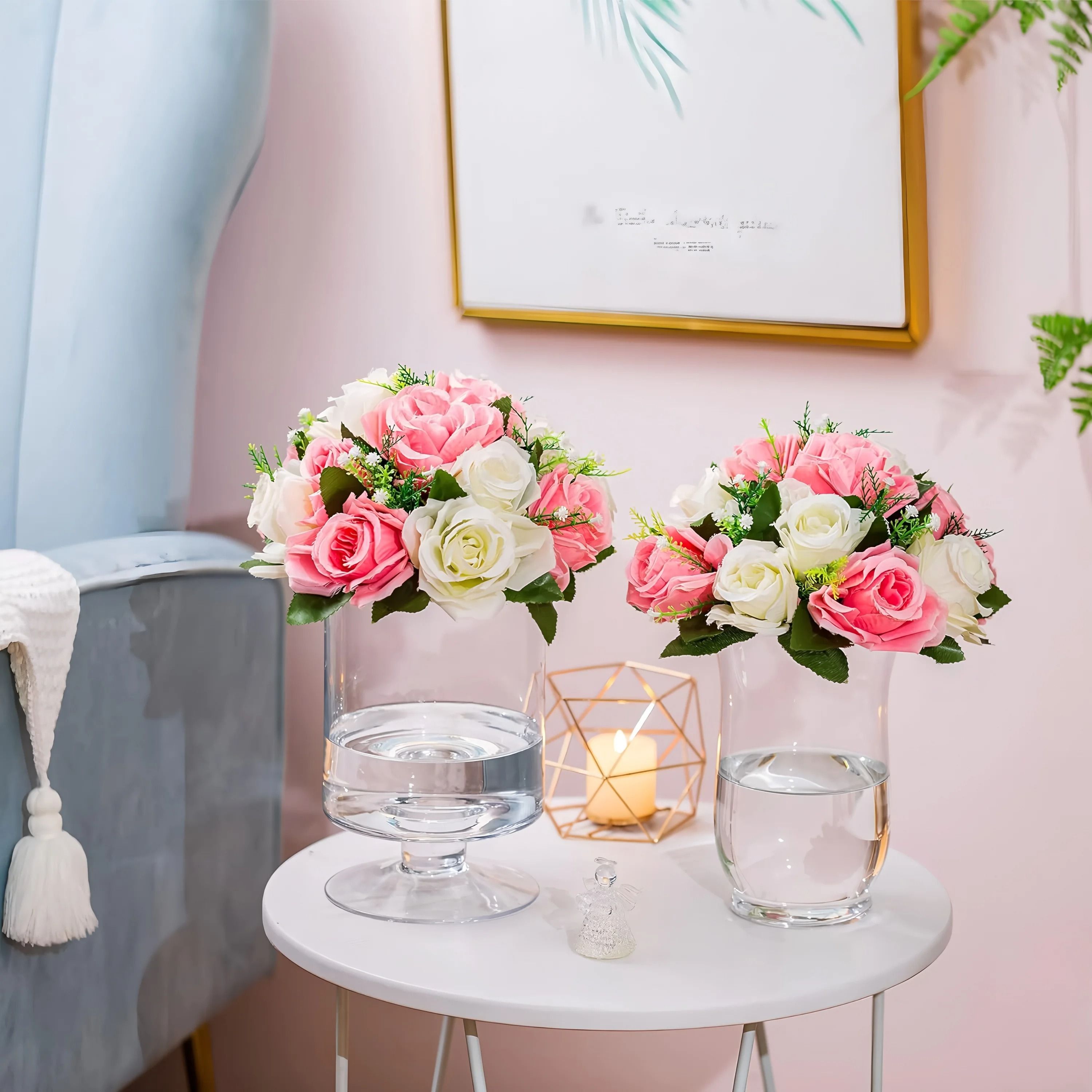 Grand Silk Rose Sphere Arrangement