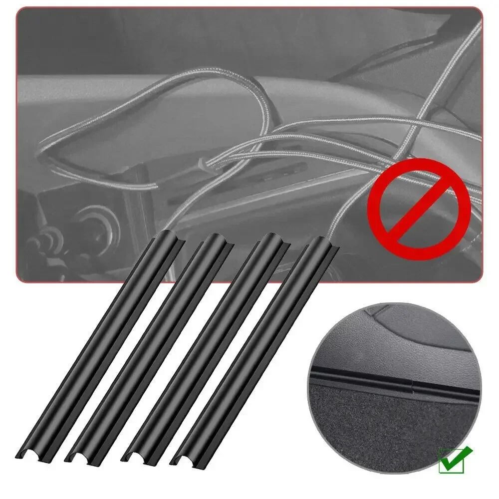 Car Cable Organizer Kit 4 Piece Universal Wire Sleeves