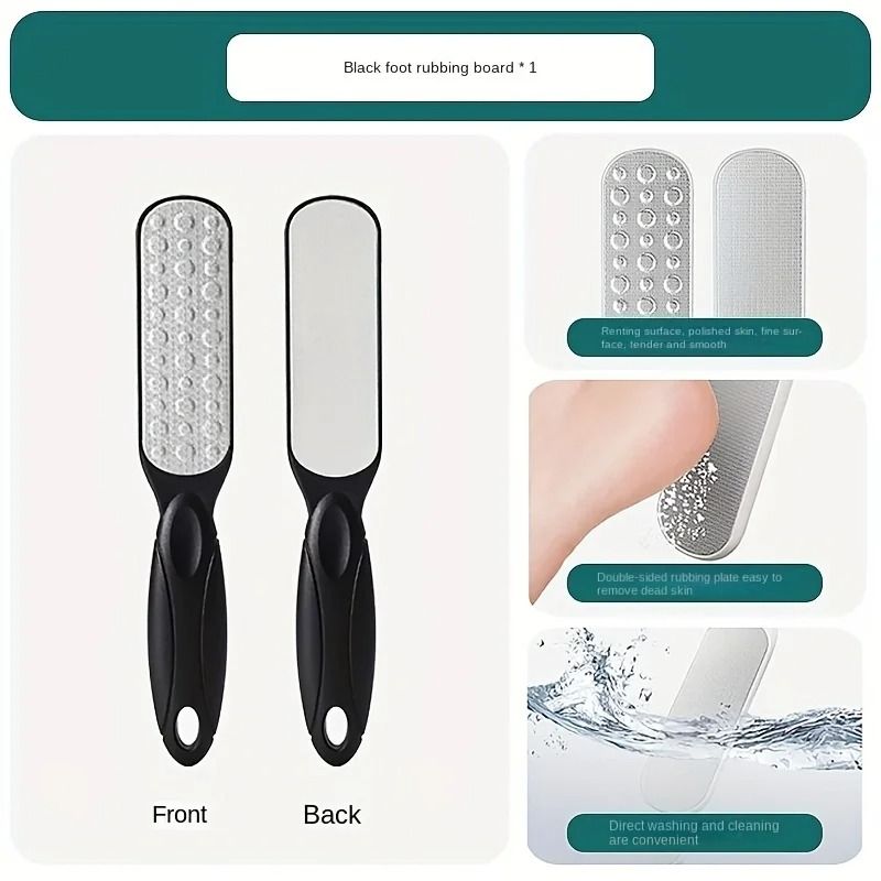 Double-Sided Professional Foot File – Industrial Heel Rasp & Callus Grater – Precision Pedicure Dead Skin Remover
