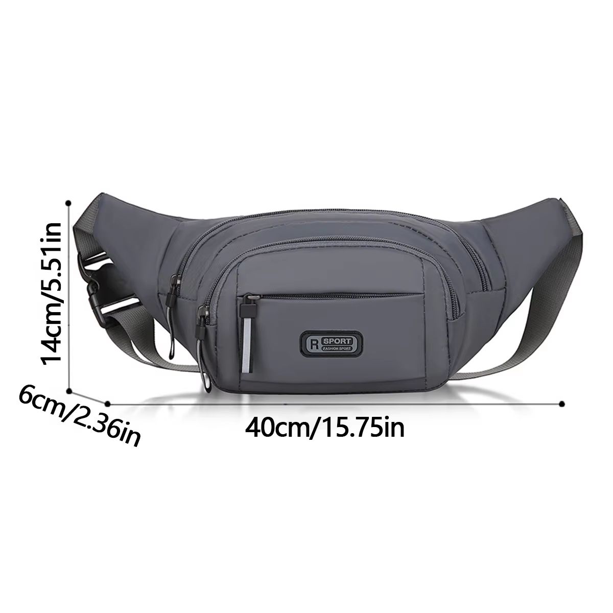 Canvas Fit Anti-Theft Men's Waistpack Mobile Sports Outdoor Running Bag