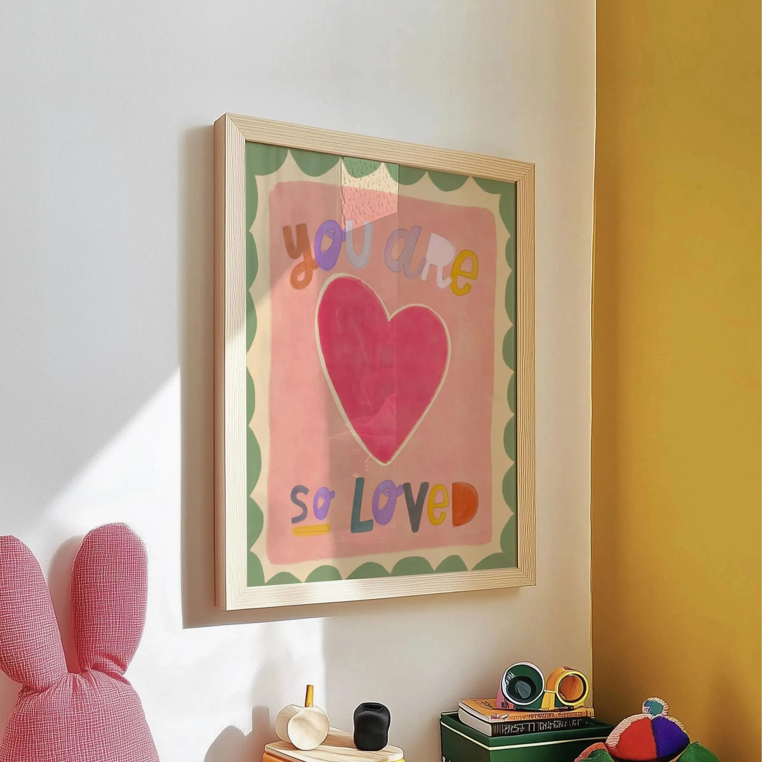 Magic & Fondness Nursery Canvas | Unicorn Garden Quote Art | Executive Junior Suite & Sanctuary Decor