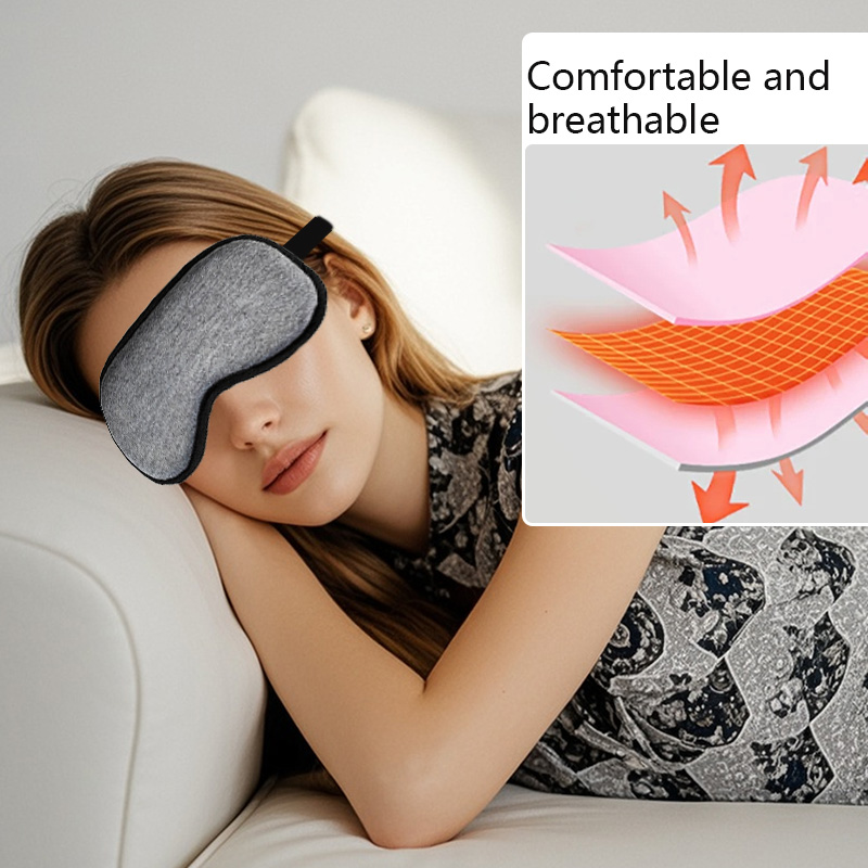 Electric Heating 3D Eye Mask, USB Power, Steam Eye Protection, Hot Intelligent, Sleep Shading