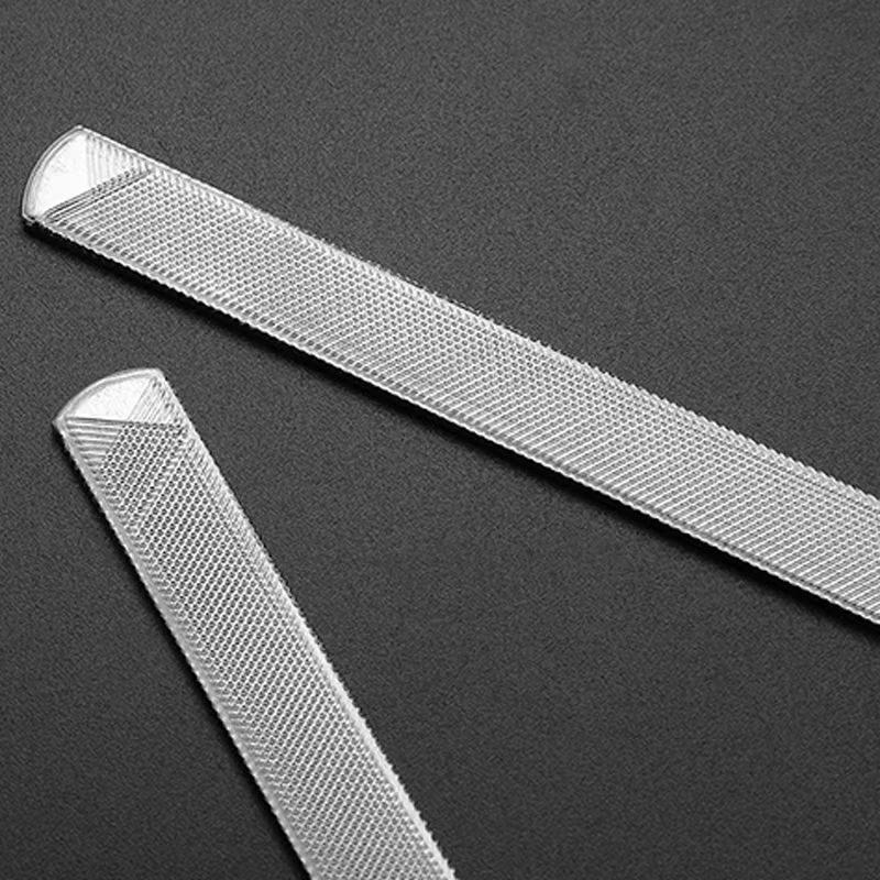 Professional Stainless Steel Nail File Polishing Metal Nail File for Manicure & Pedicure