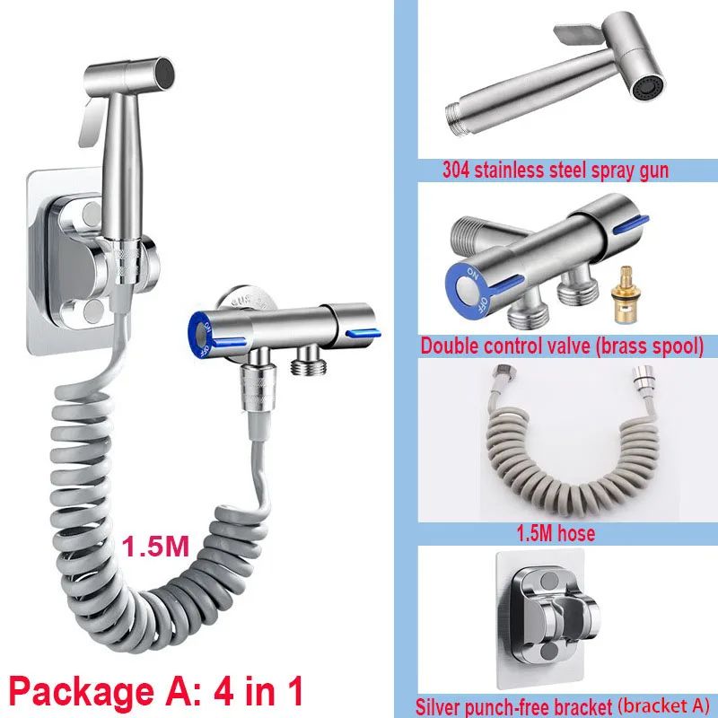 Handheld Toilet Bidet Sprayer Set
