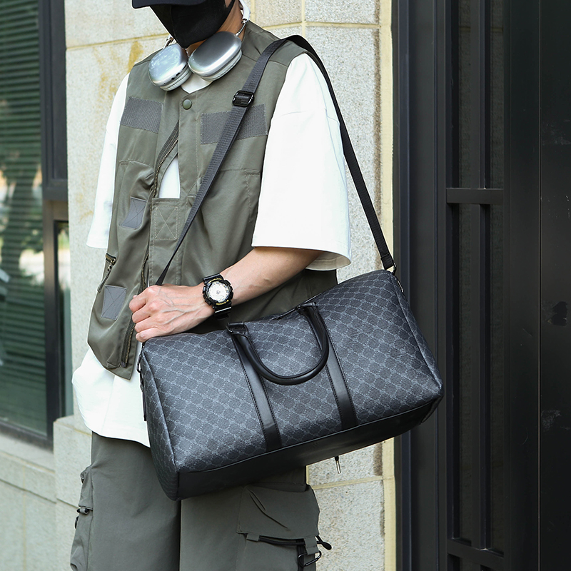 Gemini said Elite Executive Large Capacity Weekender Bag Classic Full Body Print