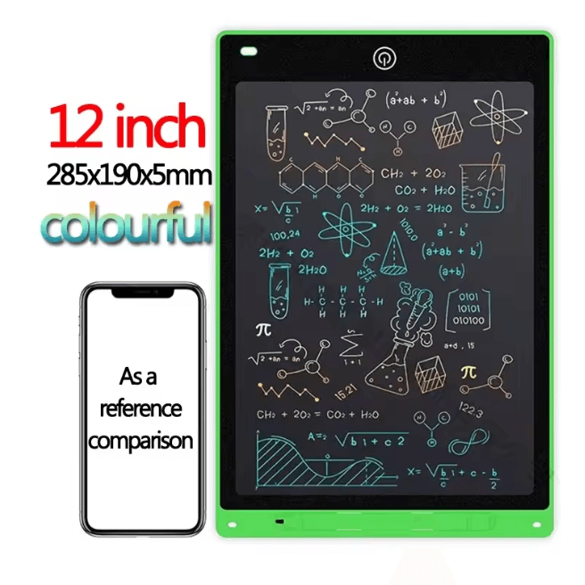 Kids LCD Writing Tablet Drawing Board Reusable Educational Drawing Pad