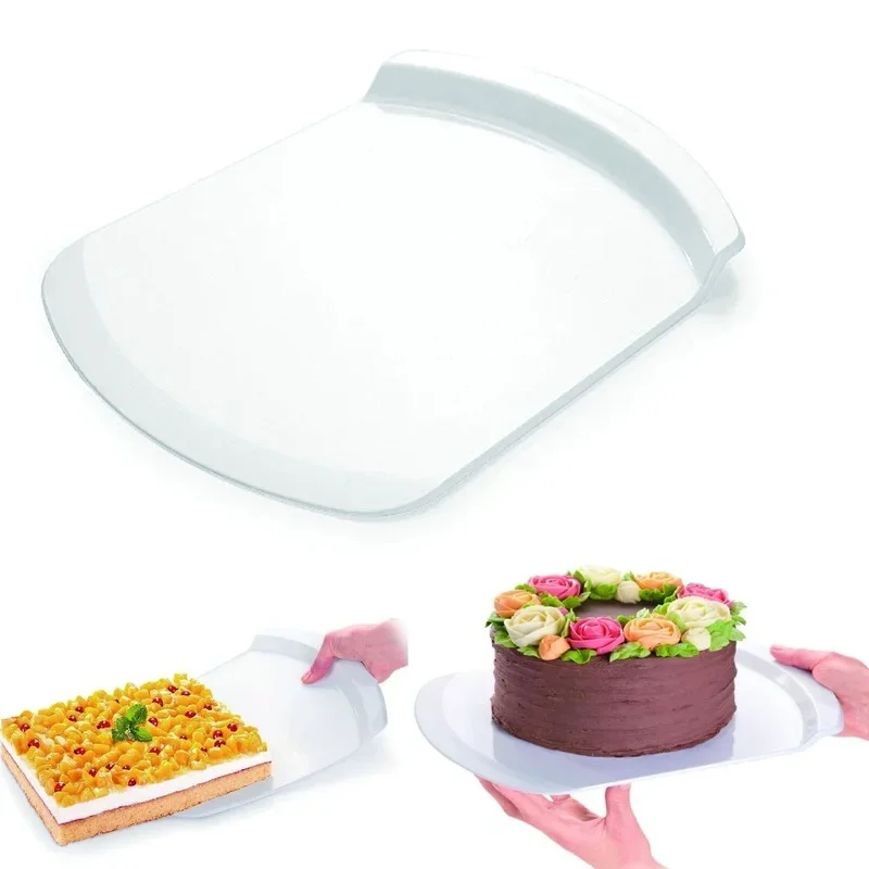 Plastic Cake Lifter Spatula, Large Pizza Lifter, Square Round Cake Mover Pastry Accessories