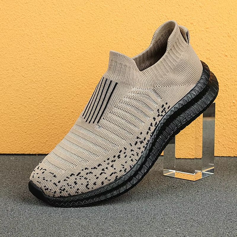 Men's Breathable Casual Shoes – Lightweight Slip-On Walking Sneakers with Anti-Slip Sole