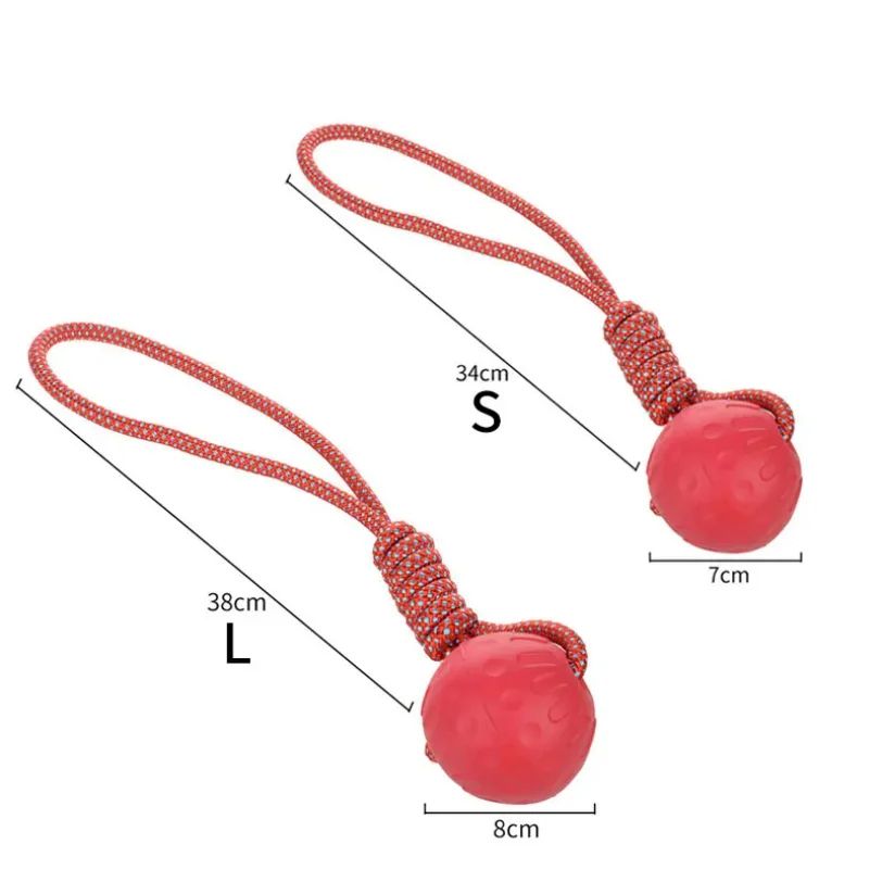 HOOPET Bite Resistant Rubber Dog Ball