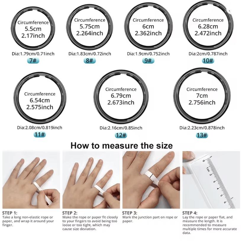 COLMI R12 Smart Ring Touchscreen Health Tracker with Wireless Charging