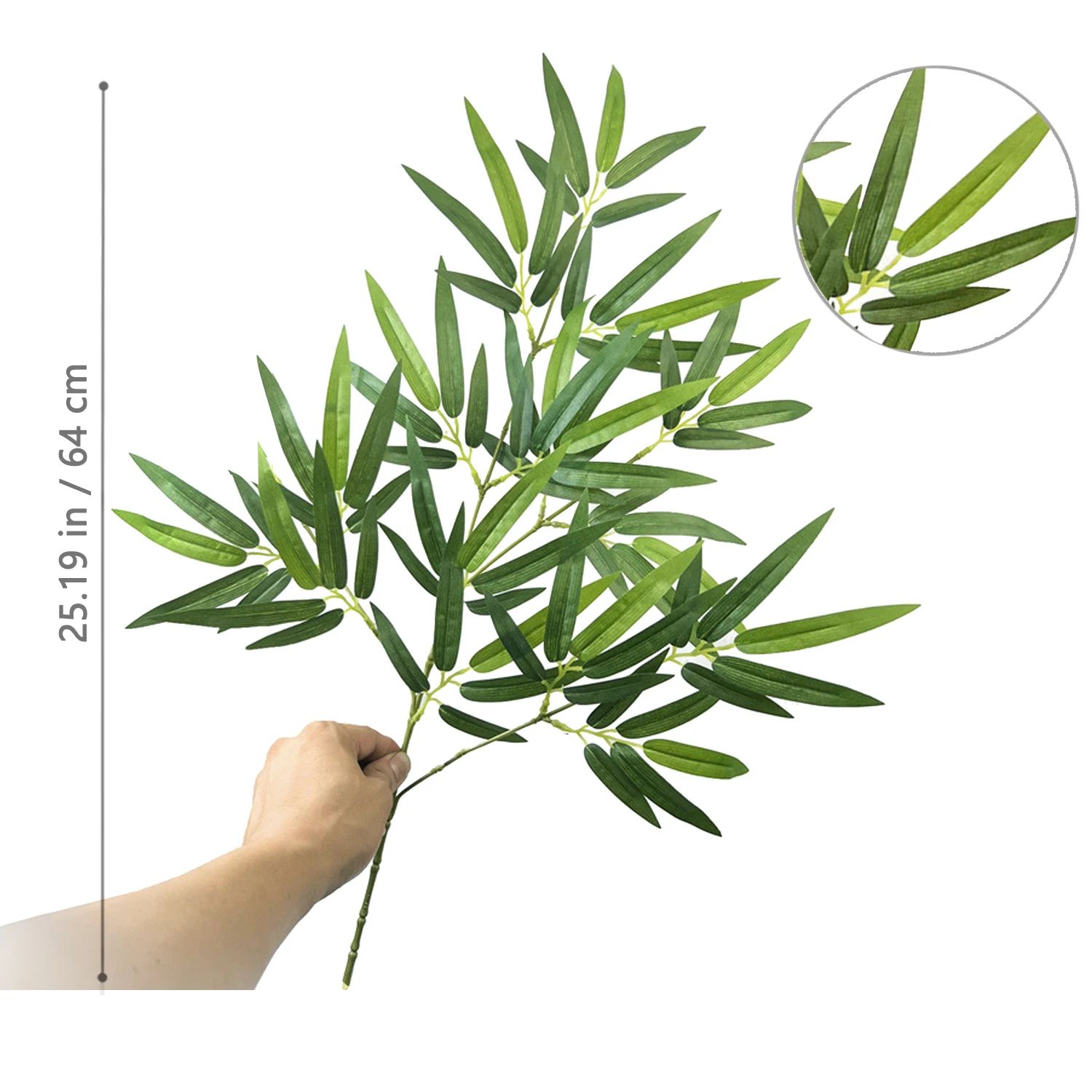 Artificial Bamboo Plant Branches for Home and Office Decor