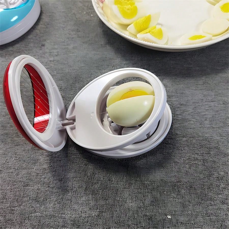 Multi Slice Egg Slicer and Cutter Tool for Perfect Boiled Eggs