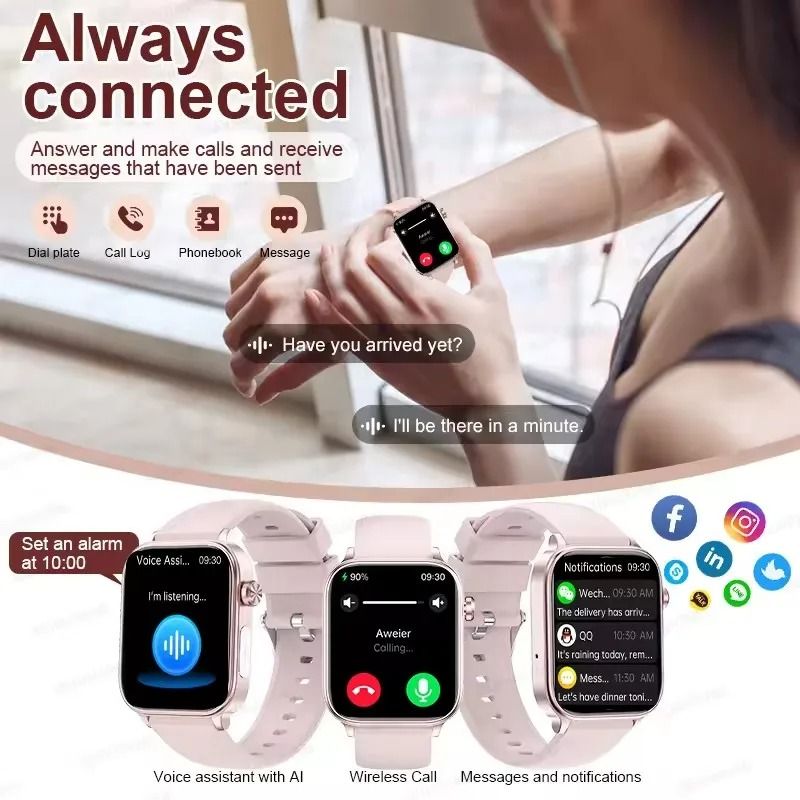 AI Health Diagnostic & Body Composition Smartwatch