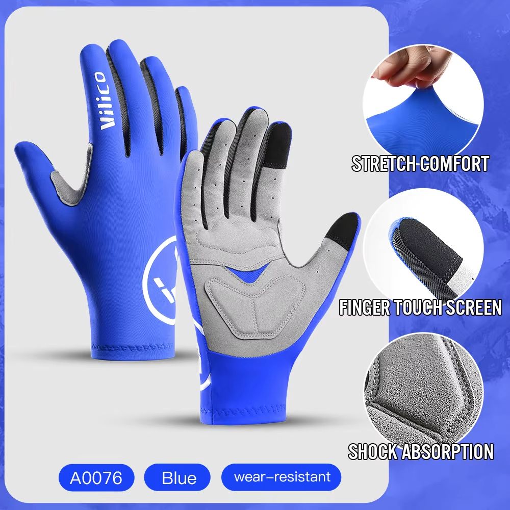 Breaking Wind Half Finger Cycling Gloves Anti-slip Road Bike and MTB Mittens