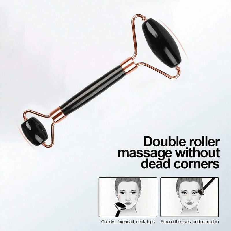 Ice Face Roller & GuaSha Set – Lift, Tighten & Contour Skin