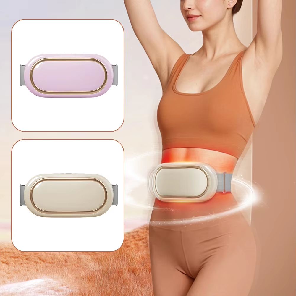 Heated Weight Loss Massage Belt Abdominal Vibration Massager
