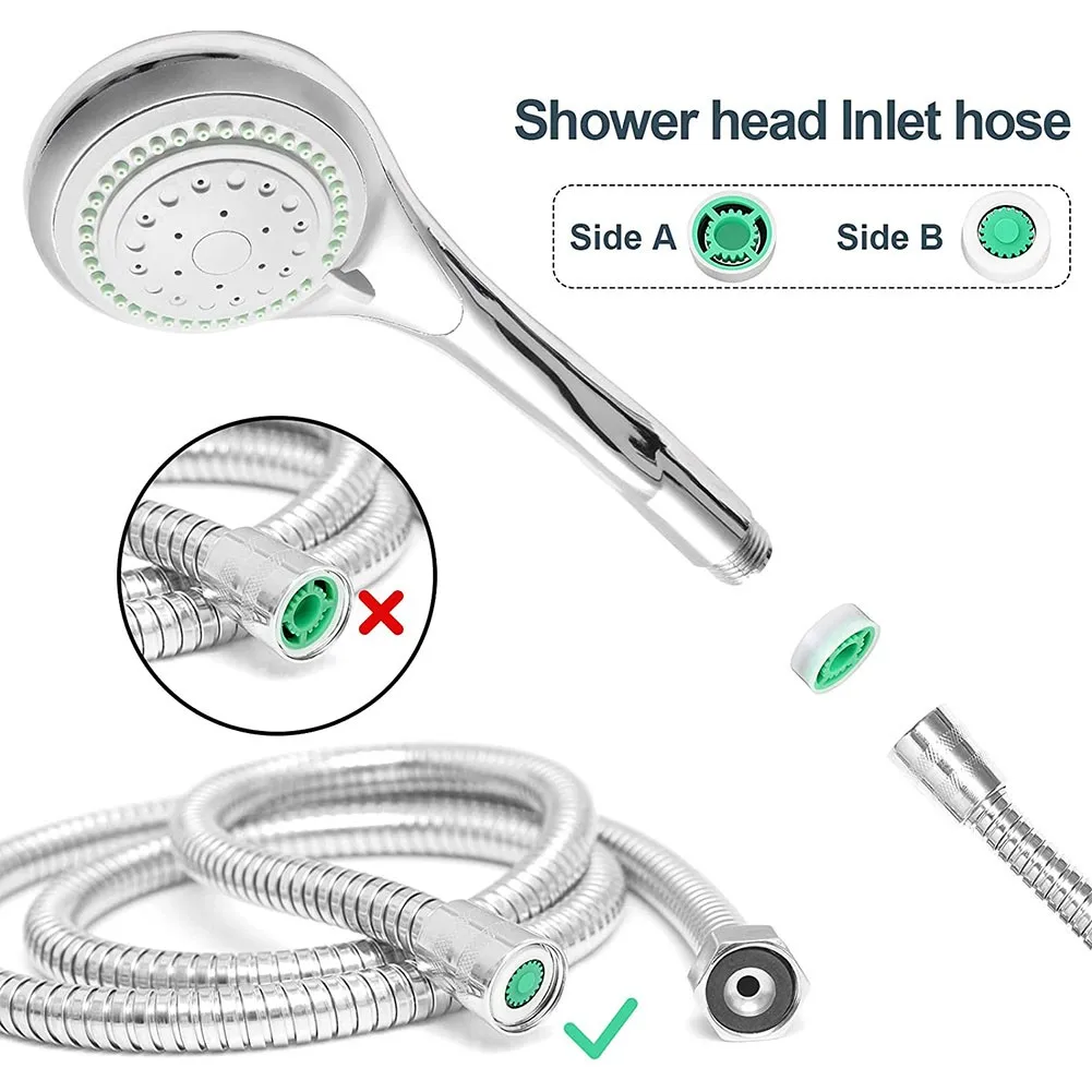 Water Flow Restrictor Set - Shower Water Flow Reducer & Head Limiter for Eco-Friendly Bathroom Use