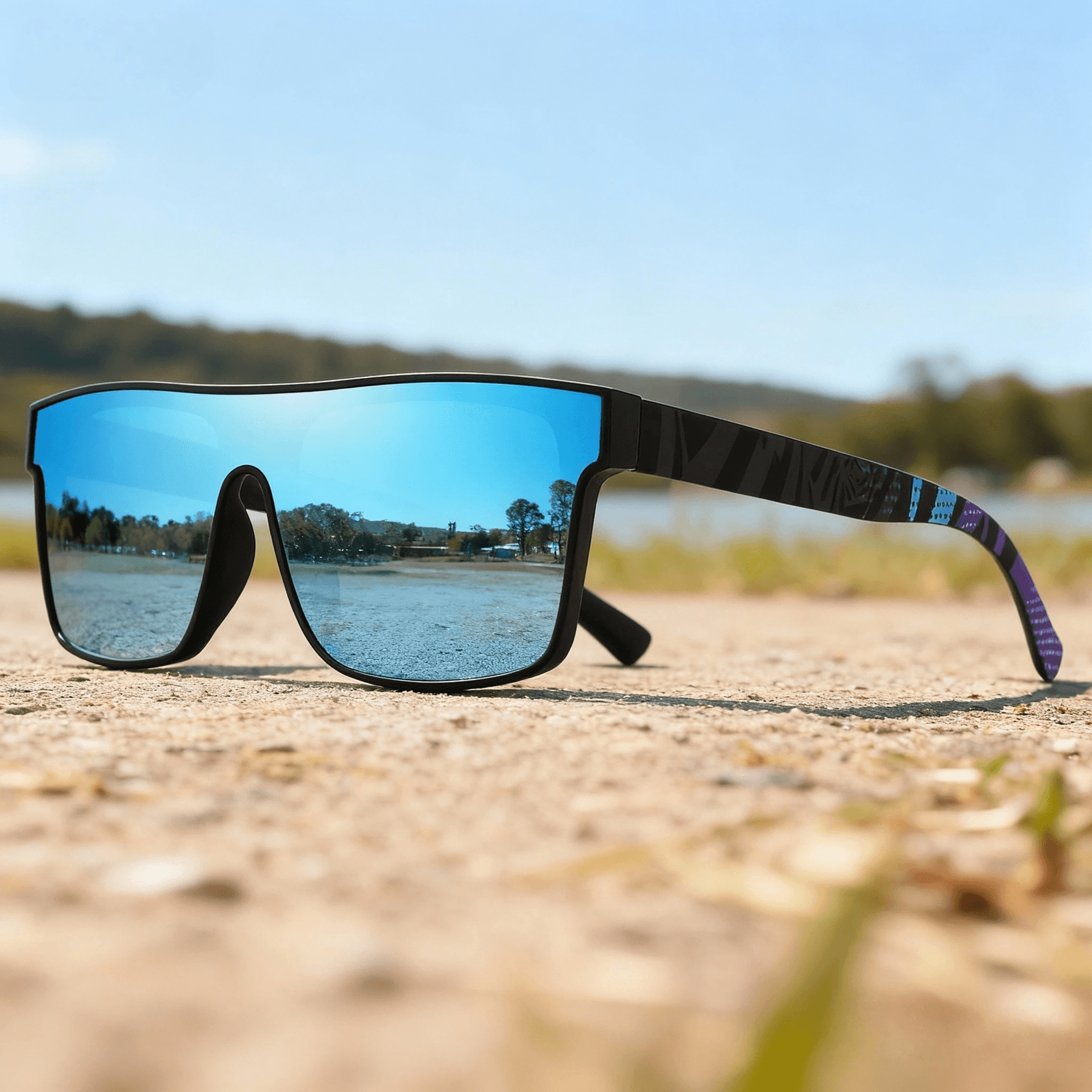 ColorCharge Performance Sports Sunglasses with UV400 Protection