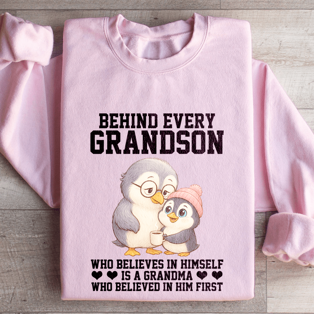 Behind Every Grandson Sweatshirt