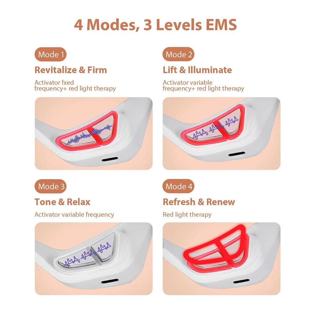 Anti-Aging EMS & Red Light Eye Massager