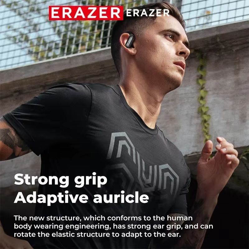 ERAZER XT60pro Sports Bluetooth Headphones – Wireless HiFi Earbuds with Mic & Noise Reduction